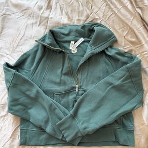 lululemon Scuba Oversized Funnel Neck Half Zip